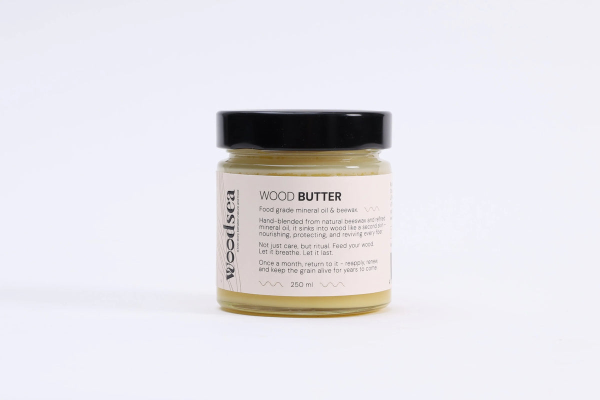 Wood Butter for a solid wood cutting board to restore the grain